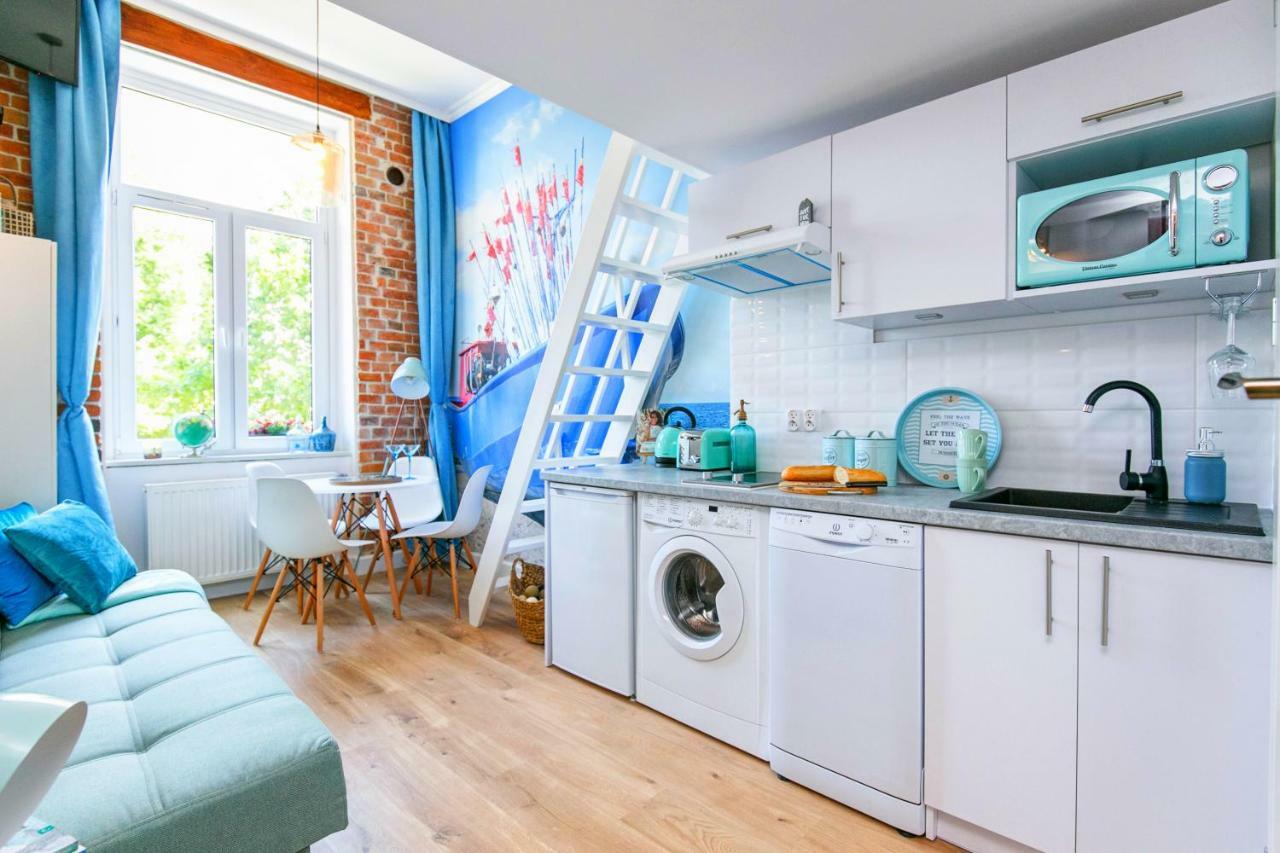 Berg Apartament Blue Гданьск Экстерьер фото